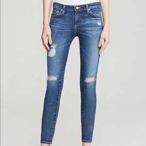 AG Adriano Goldschmied The Legging Ankle Super Skinny Ankle Size 29